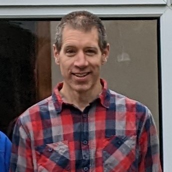 Stuart McMillan, photo taken a couple of days ago, looking thin